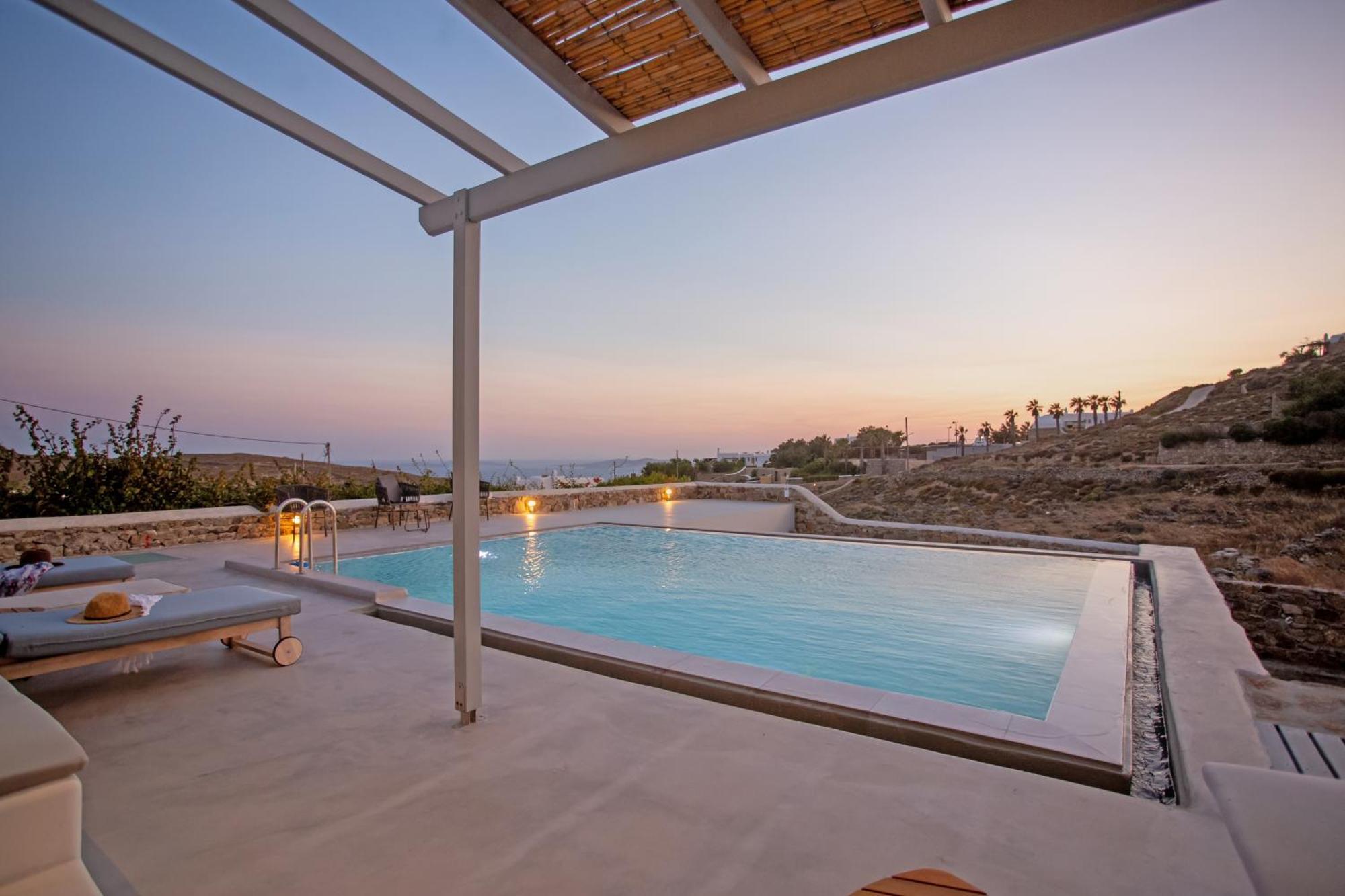 Aqua Breeze Seaview Pool Suites Mykonos Mykonos Town Esterno foto