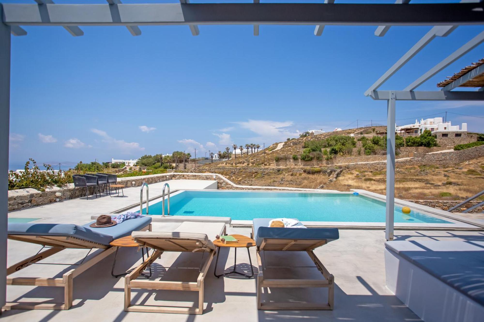 Aqua Breeze Seaview Pool Suites Mykonos Mykonos Town Esterno foto