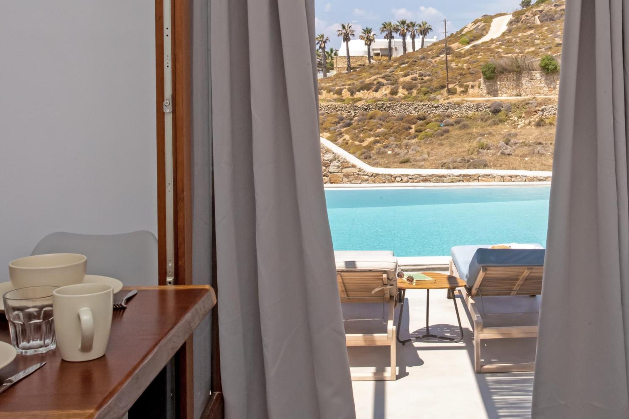 Aqua Breeze Seaview Pool Suites Mykonos Mykonos Town Esterno foto
